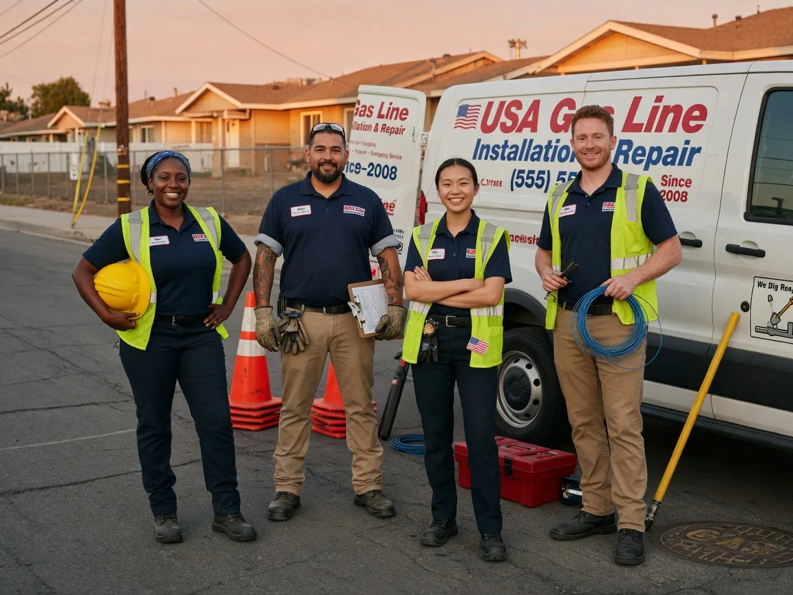 Gas Line Installation company in Villa Ridge, IL
