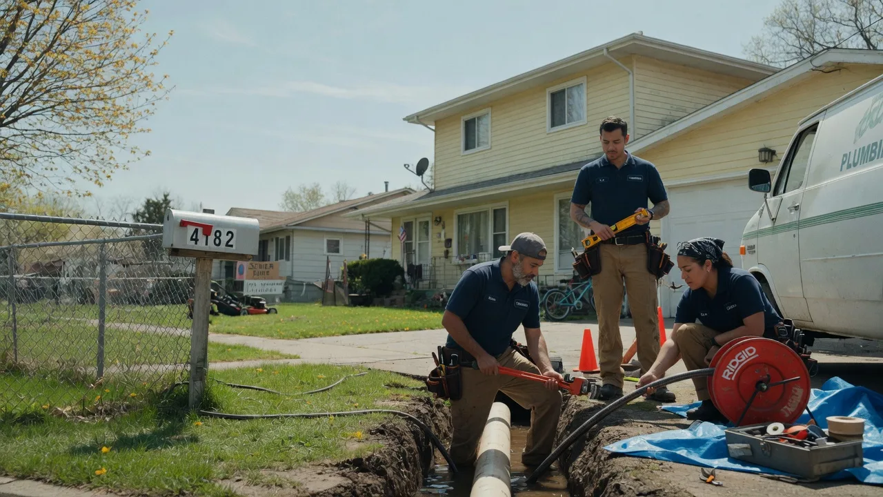 Gas Line Repair in Villa Ridge, IL near me